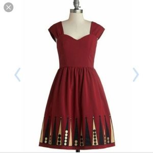 Bea and Dot by Modcloth backgammon dress